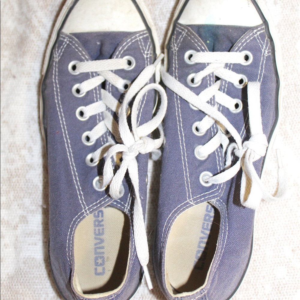 Navy Blue Converse All-Stars